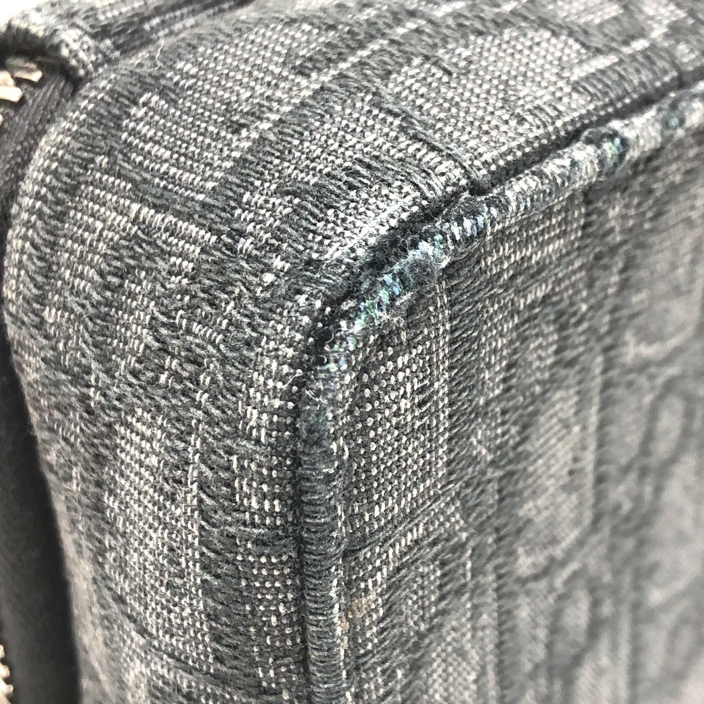 CHRISTIAN DIOR Blue Canvas Messenger Shoulder Bag - Picture 6 of 16